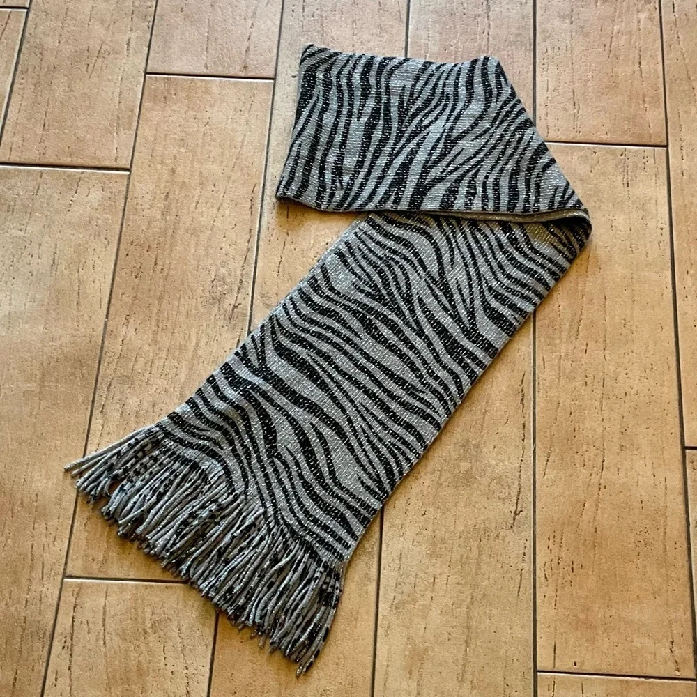 Animal Print Oblong Scarf